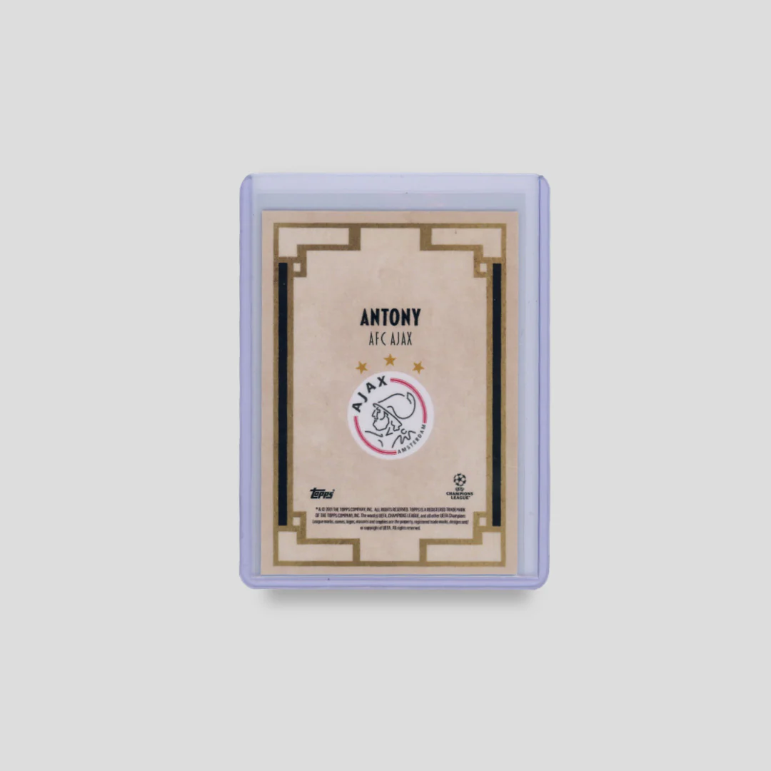 2021 Topps Deco Anthony AFC Ajax Prodigy Auto /99 - Image 2