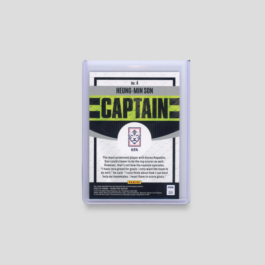 2022/23 Panini Score FIFA Heung-Min Son Captain /15 - Image 2