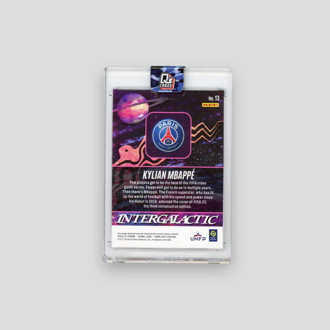 2022-23 Panini Score Ligue 1 Mbappe Intergalactic - Image 2