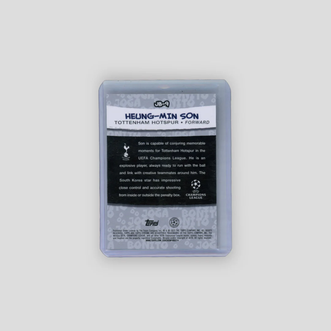 2022-23 Topps Chrome UCC Heung-Min Son Jogo Bonito - Image 2