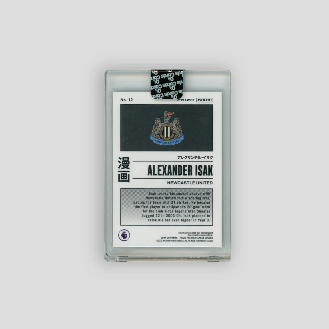 2024-25 Panini Prizm Premier League Manga Alexander Isak #12 - Image 2