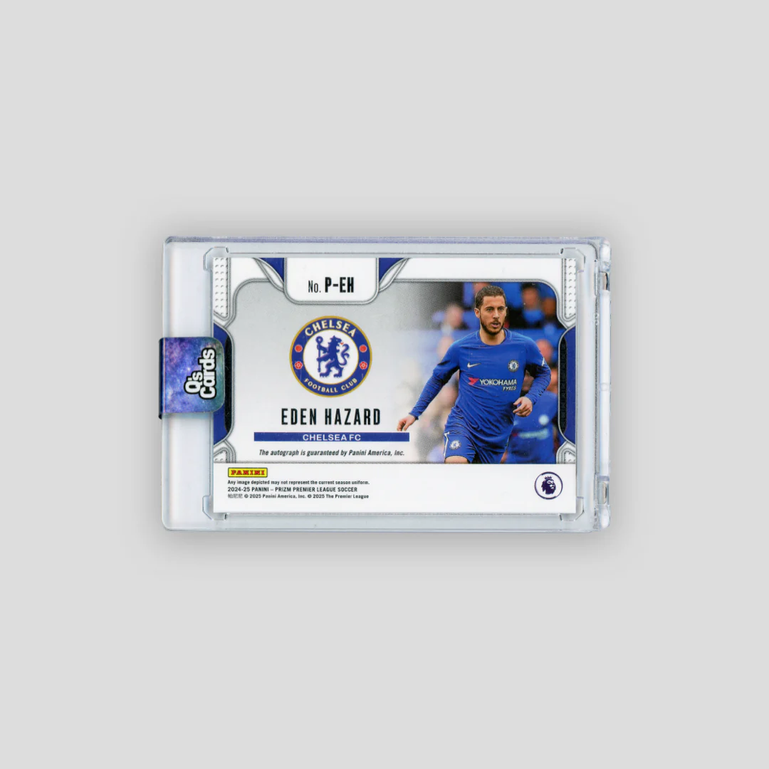 2024-25 Panini Prizm Premier League Penmanship Signatures Eden Hazard  #P-EH - Image 2