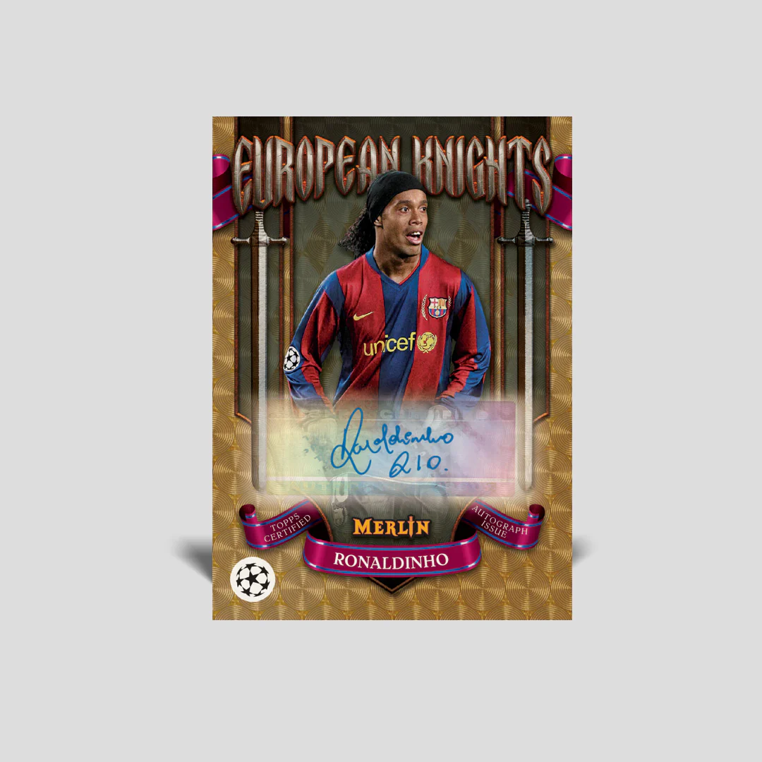 2024-25 Topps Soccer Merlin UEFA Hobby Box - Image 3