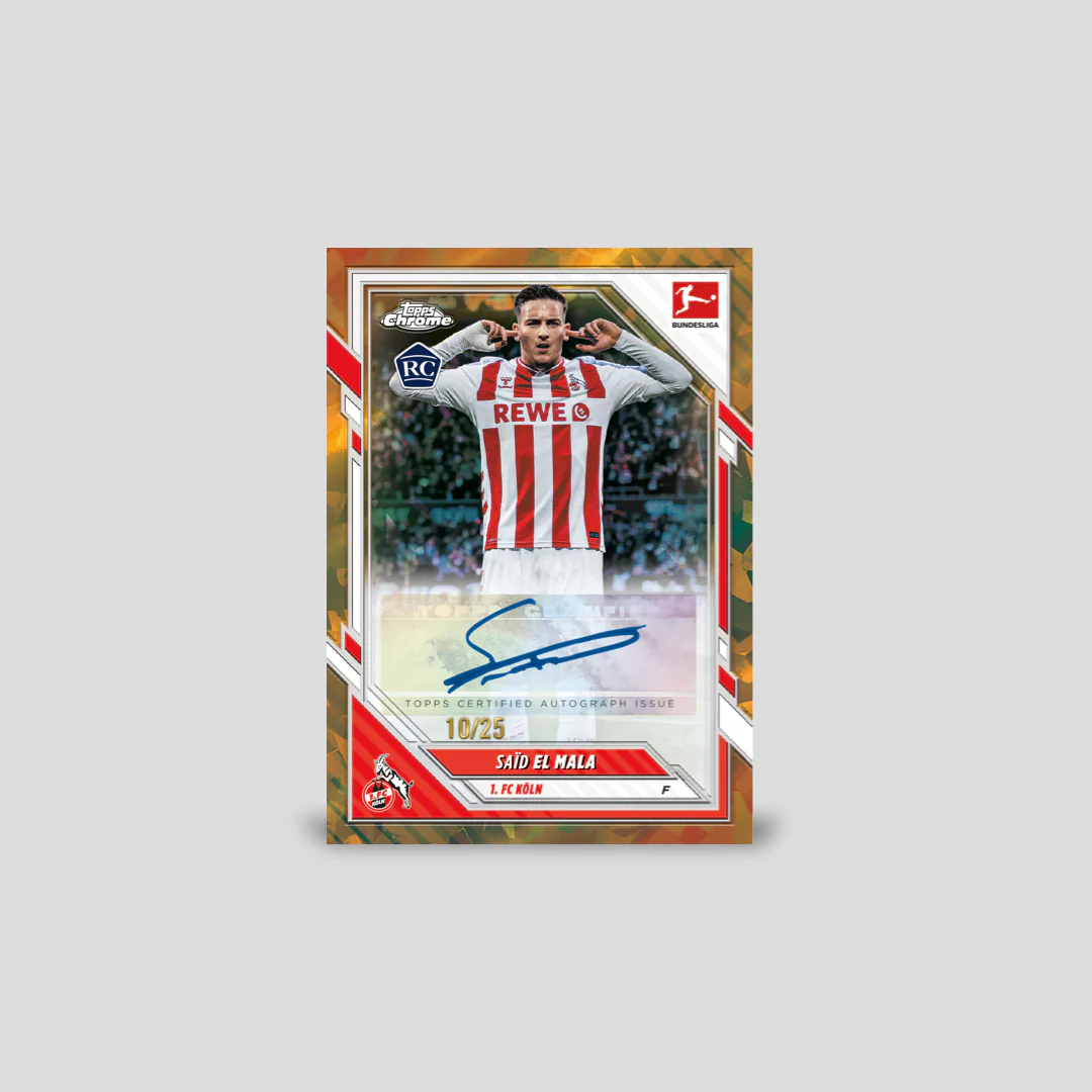 2025-26 Topps Chrome Sapphire Bundesliga Soccer Hobby Box - Image 3