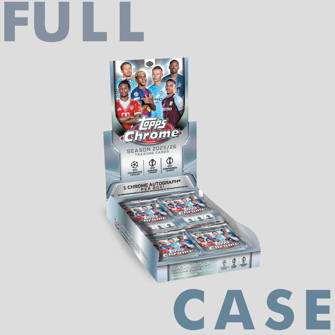 2025-26 Topps Soccer Chrome UCC UEFA Club Competitions Hobby Box - Image 5