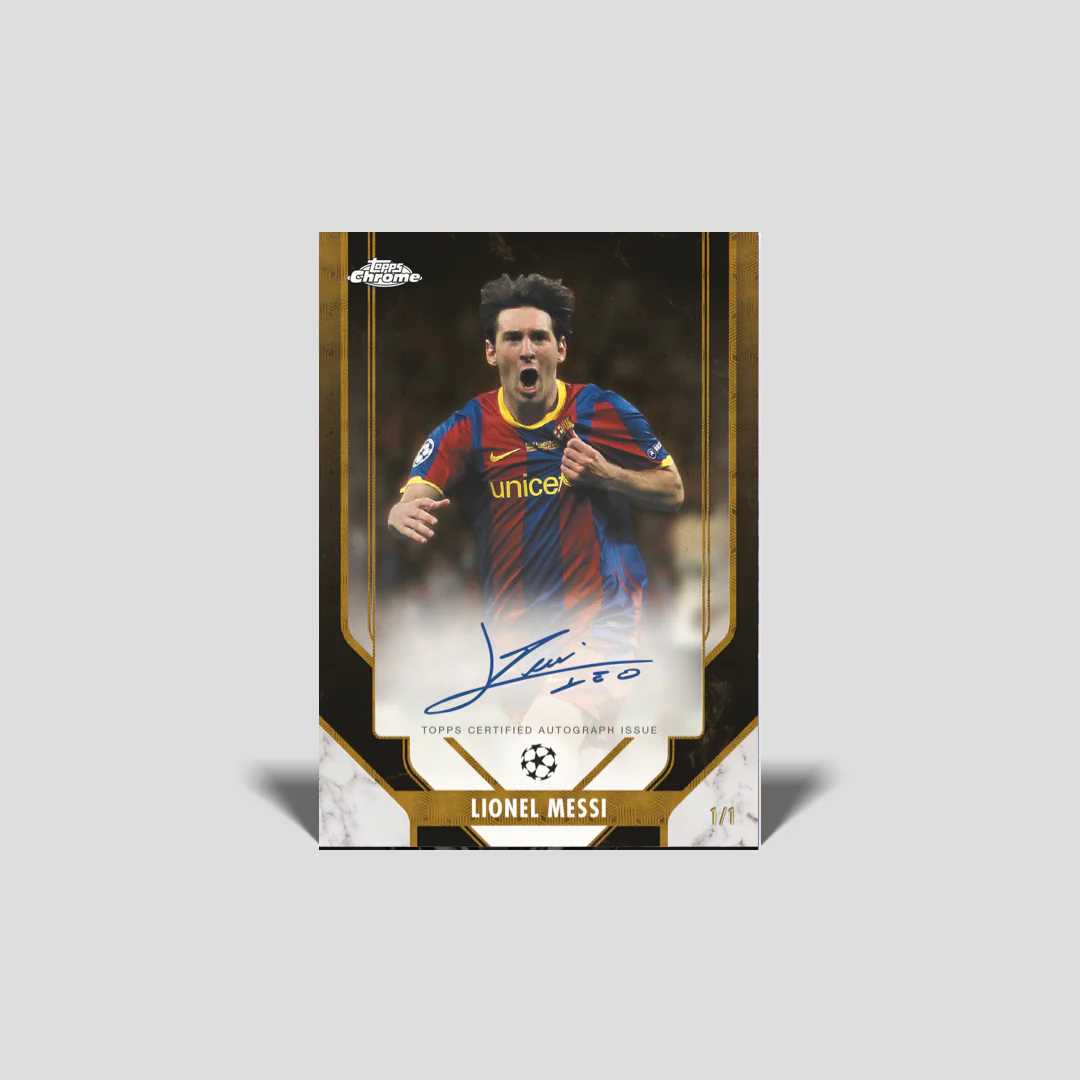 2025-26 Topps Soccer Chrome UCC UEFA Club Competitions Hobby Box - Image 3